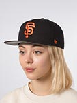 Бейсболка 47 BRAND арт. B-SRS22WBP-BK San Francisco Giants MLB (черный)